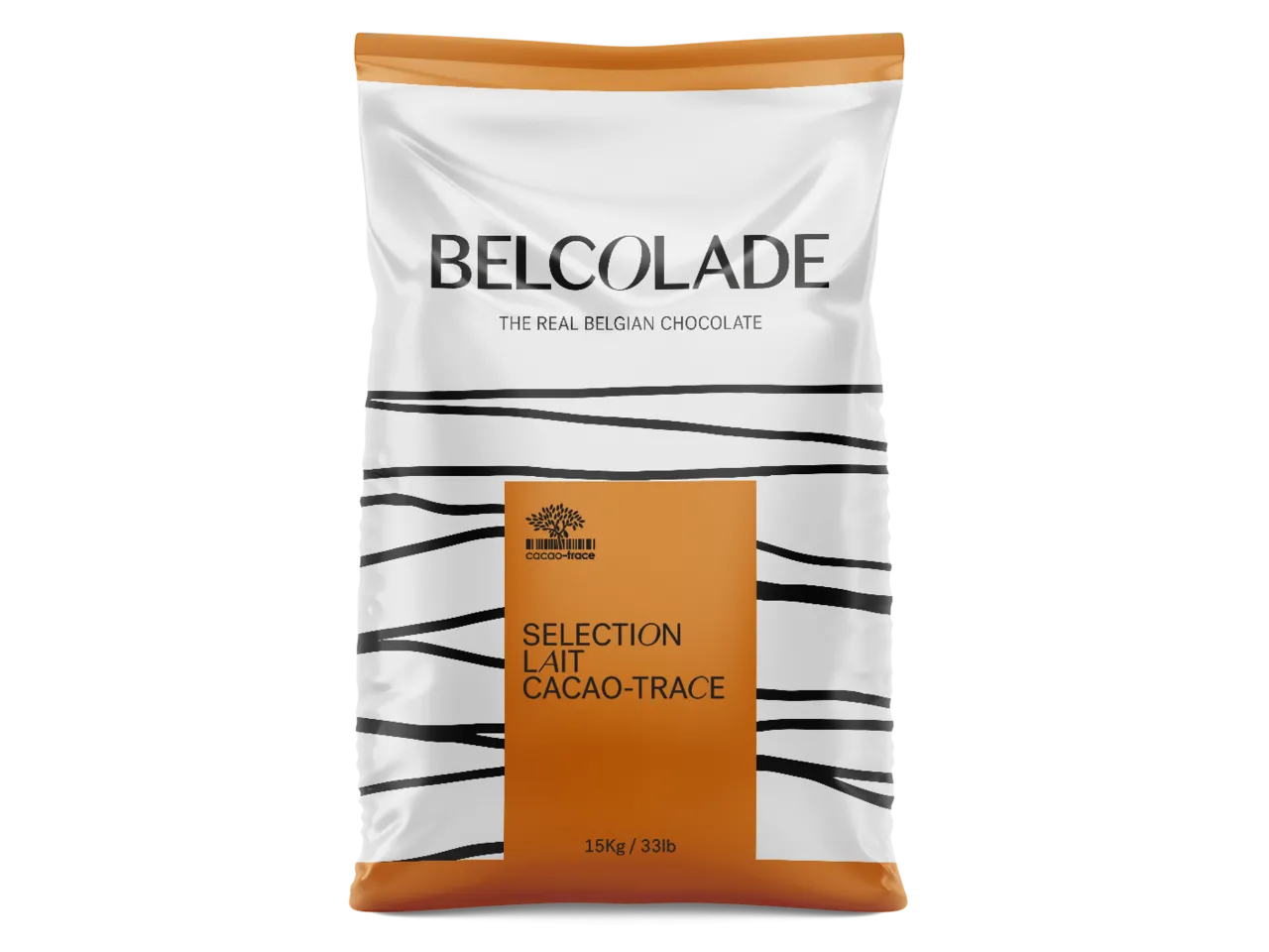 チョコレート　Bblcolade　5k Belcolade Selection Lait 34% Cacao-Trace - Puratos